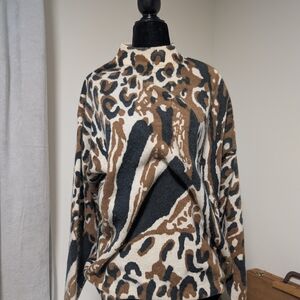 Leopard Print Sweater